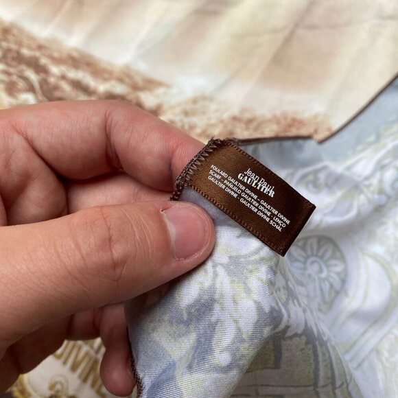 Vintage Jean Paul Gaultier Foulard Divine Renaissance Scarf - Picture 10 of 11